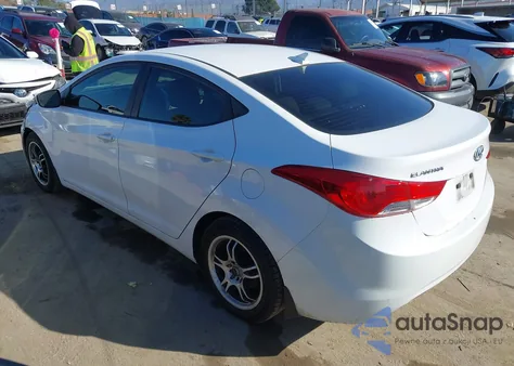 2013 Hyundai Elantra Gls из США, поврежденный, VIN 5NPDH4AE8DH380001